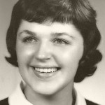 A high school yearbook photo