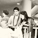 Janaki taking Prabhupada's ticket away