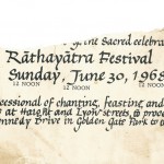 Piece of 1968 poster saved by Yamuna
